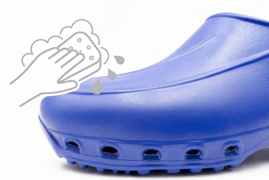 Chodaki XBLUE łatwe w myciu – pranie w temperaturze do 50°C